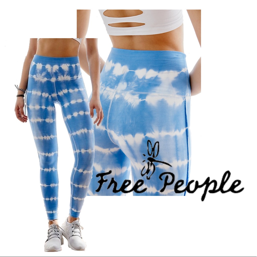Free People Tie-Dye Leggings